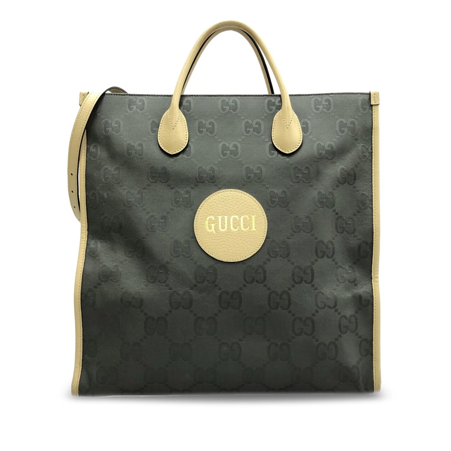 Gucci GG Off Grid SHG-t3HTzp Nylon Grey Satchel Bag