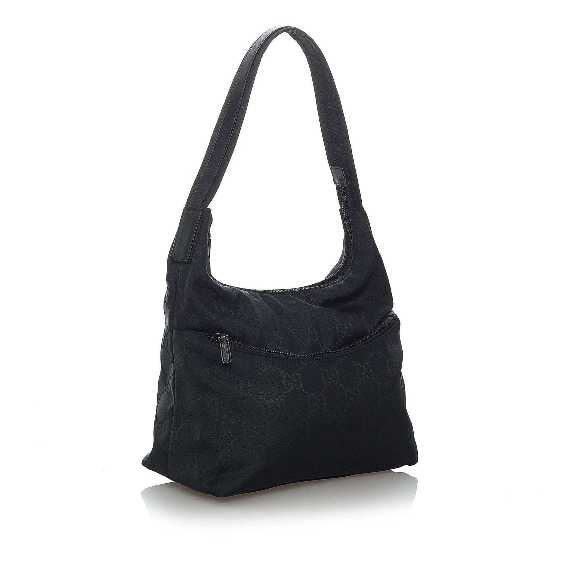 Gucci GG SHG Nylon Black Shoulder Bag 3