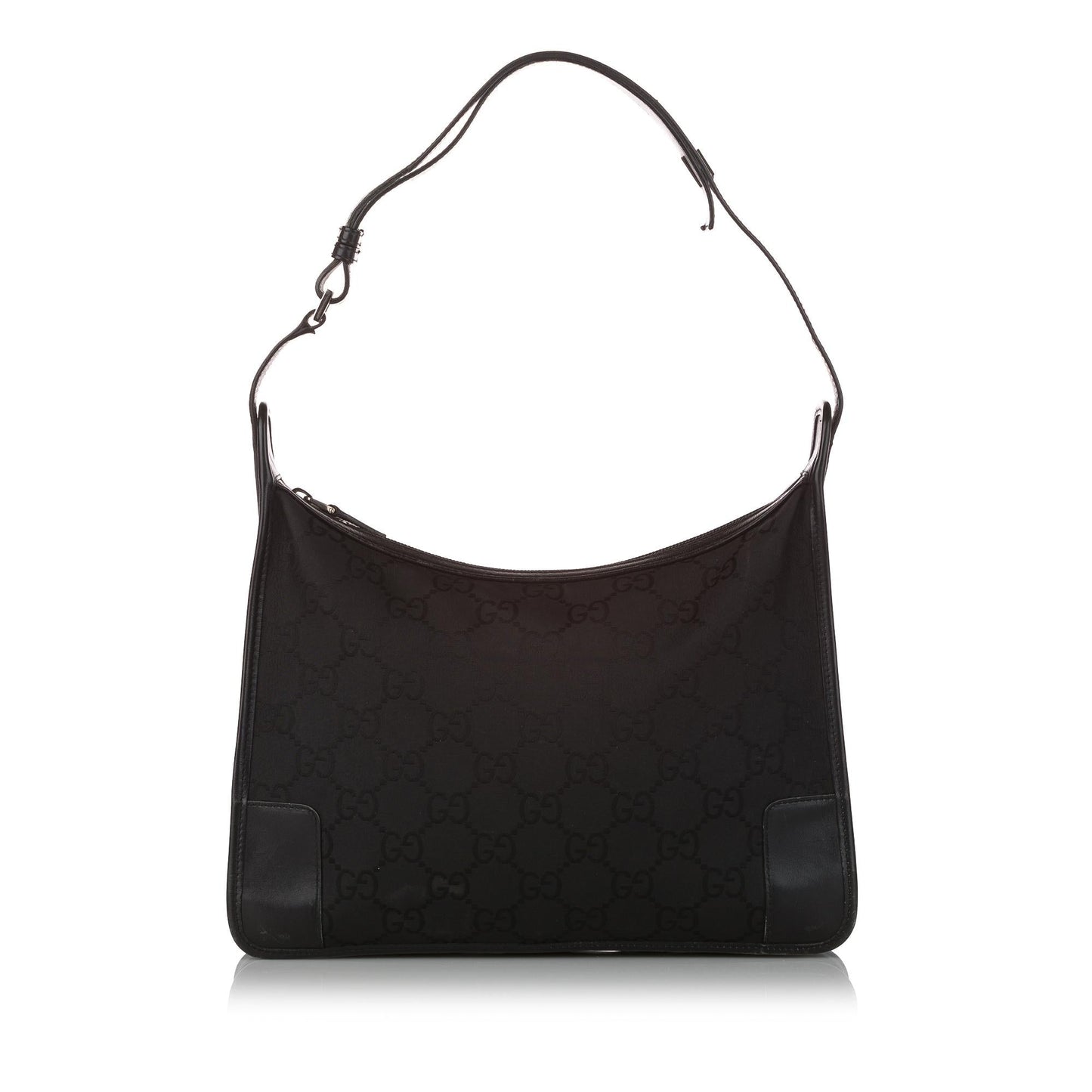 Gucci GG SHG Nylon Calf Black Shoulder Bag