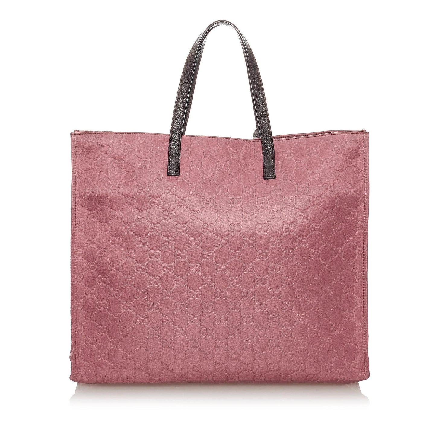 Gucci GG SHG Nylon Pink Tote Bag
