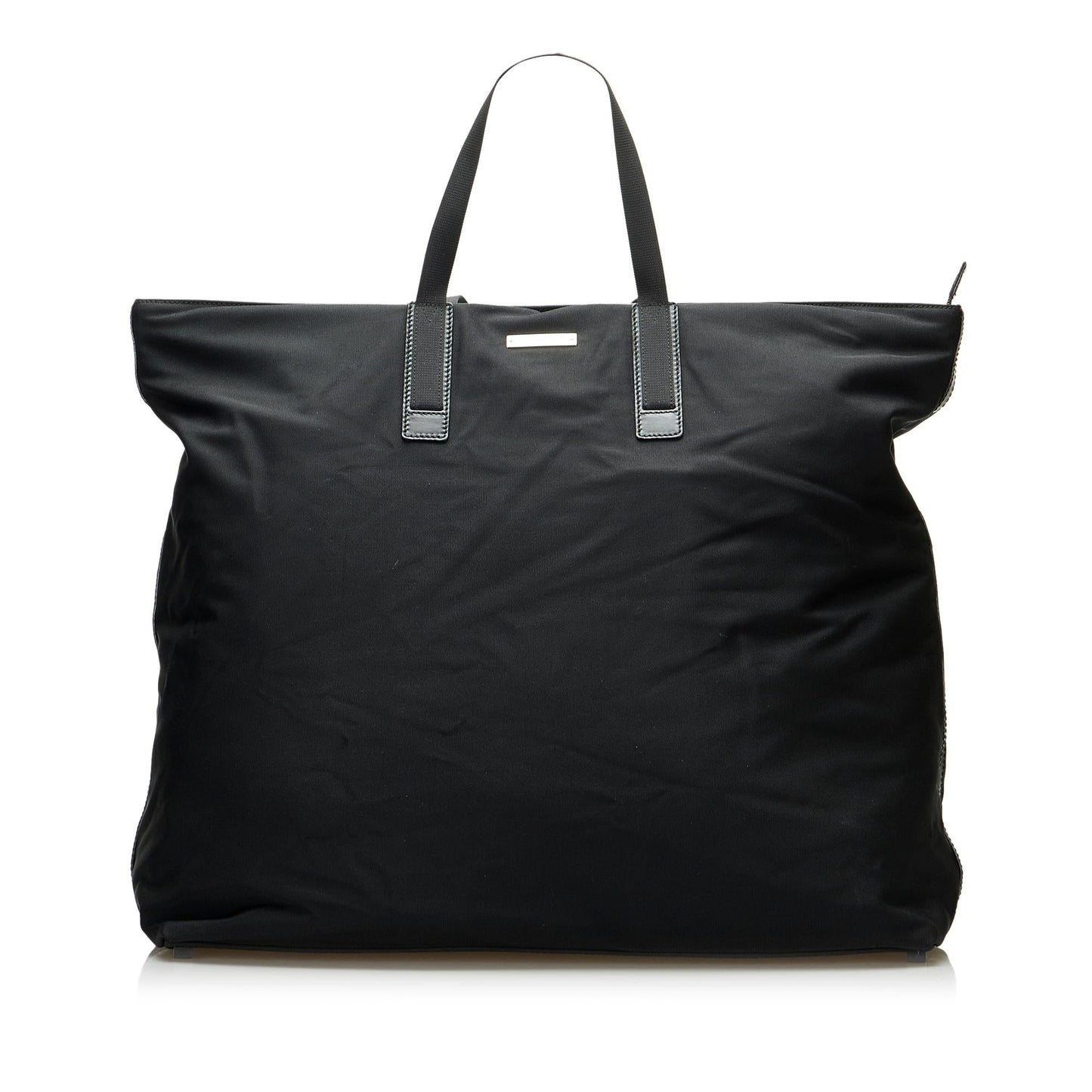 Gucci GG SHG-yzBx75 Nylon Black Tote Bag
