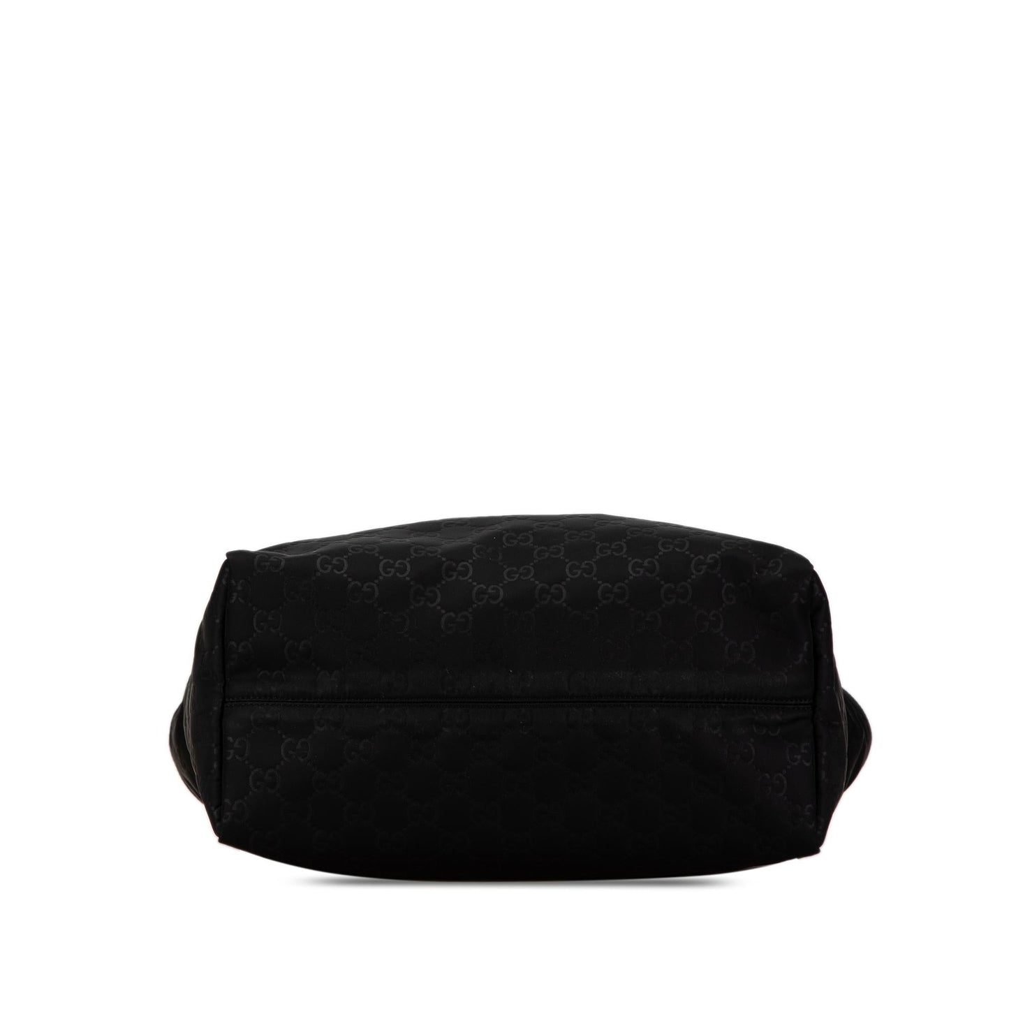 Gucci GG SHG-4lGEJ8 Nylon Calf Black Tote Bag