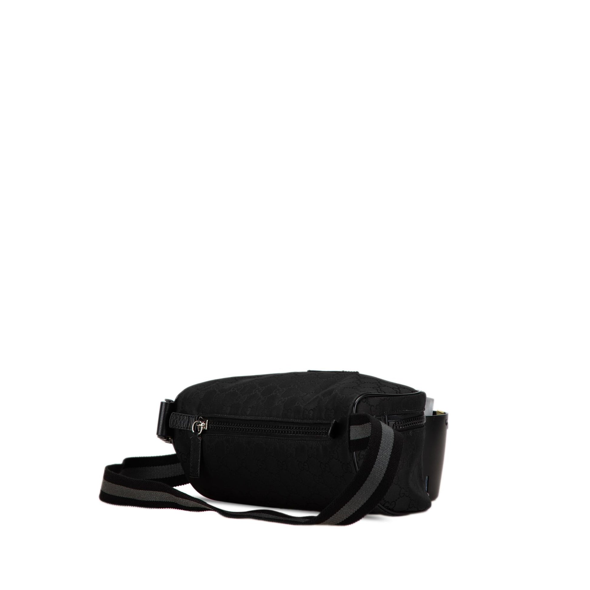 Gucci GG Web Belt Nylon Black Accessory Bag 2