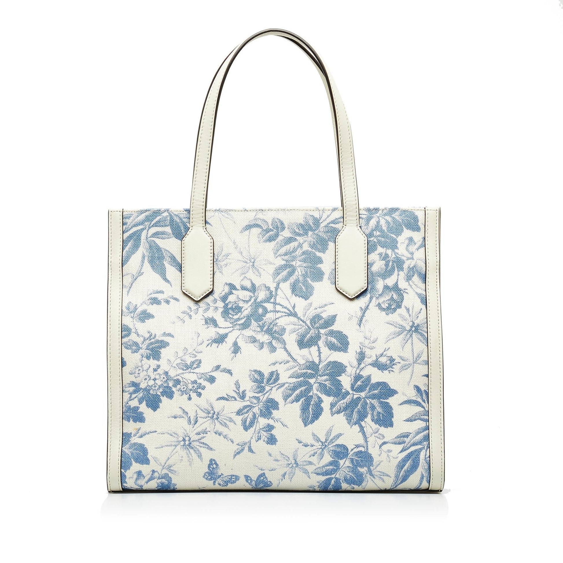 Gucci GG Ribbon Herbarium SHG-kZPkZC Canvas White Tote Bag