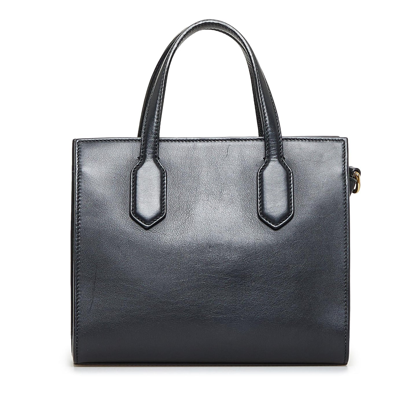 Gucci GG Ribbon SHG-HsBKod Calf Black Satchel Bag