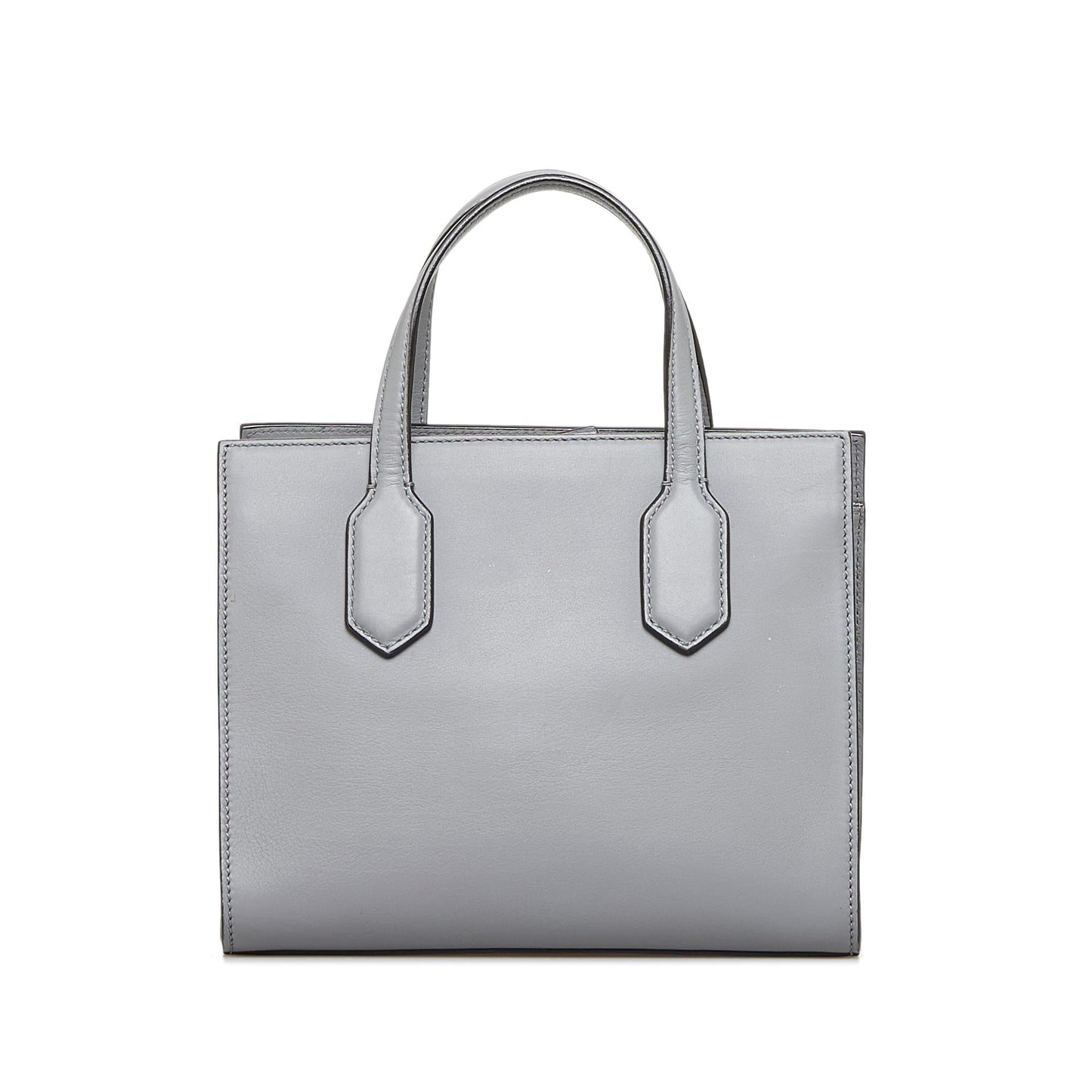 Gucci GG Ribbon SHG-xXuyvA Calf Grey Satchel Bag