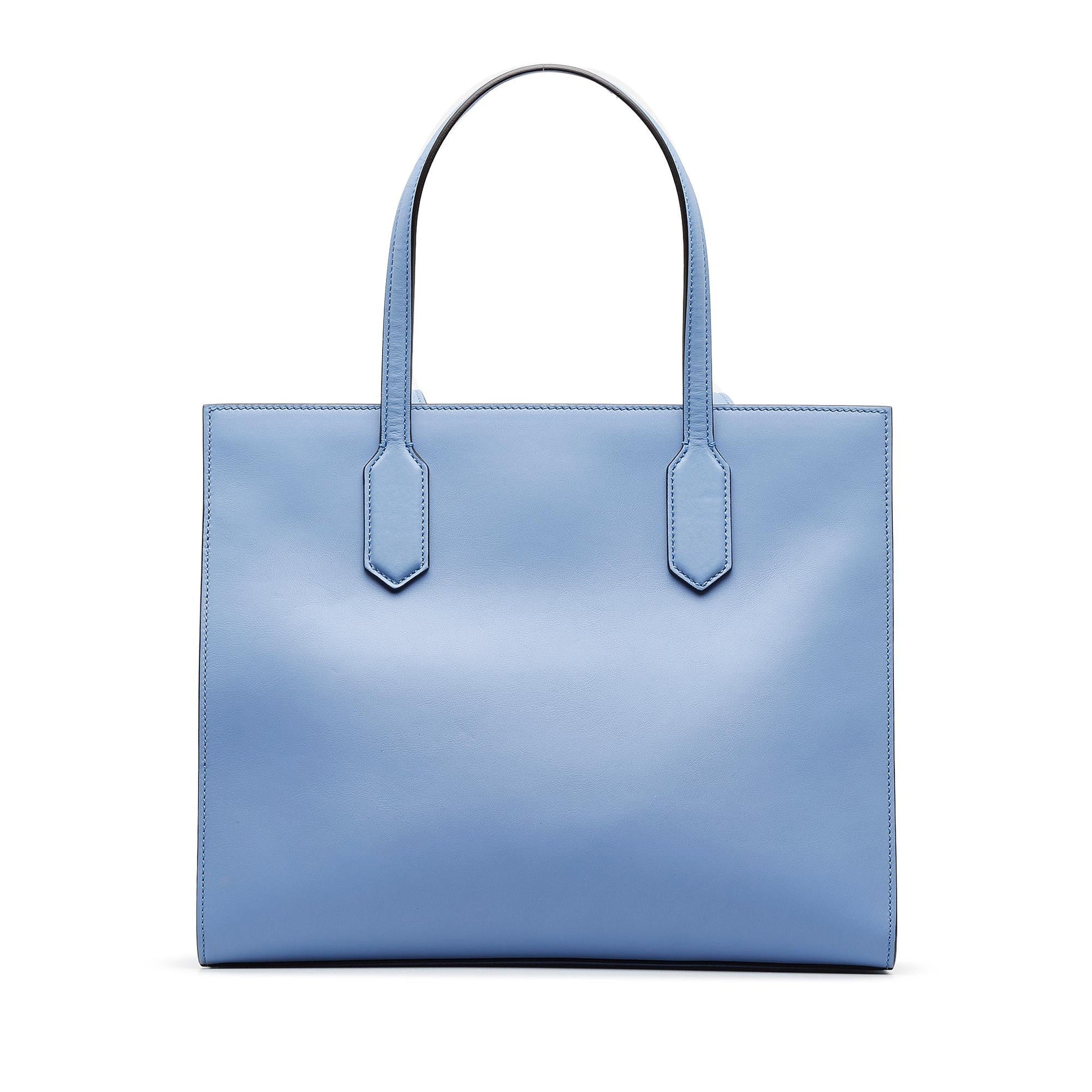 Gucci GG Ribbon SHG-UvGidt Calf Blue Satchel Bag