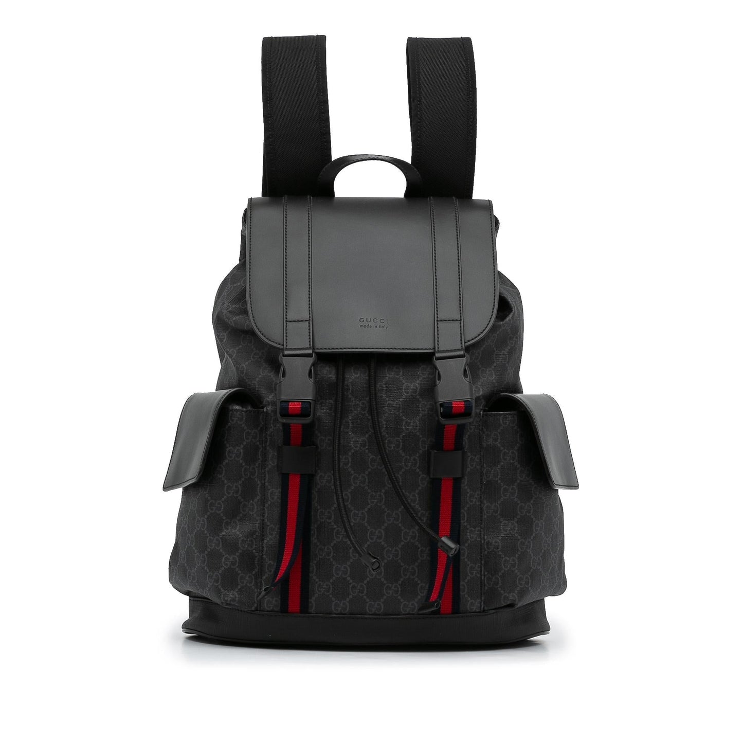 Gucci GG Supreme Backpack SHG-H4QGzy Canvas Black