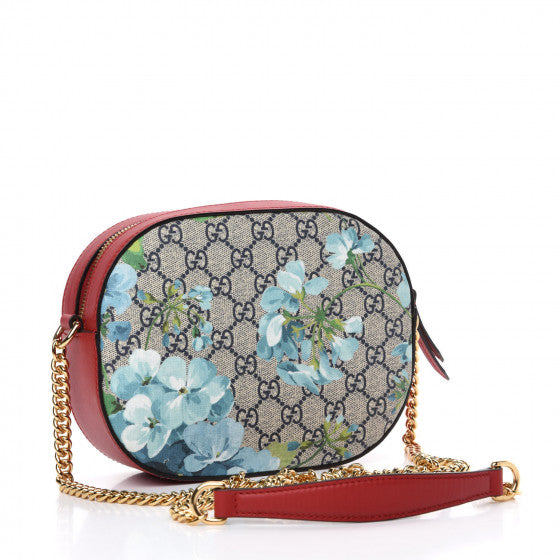Gucci GG Supreme Blooms Monogram Crossbody Bag