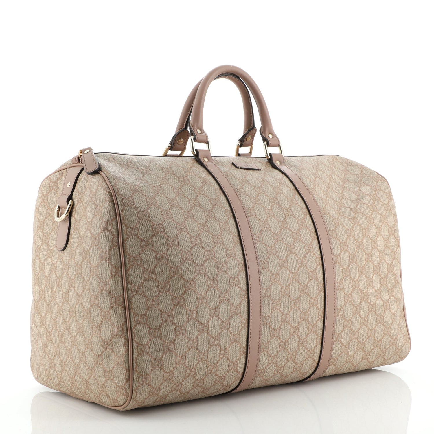 Gucci GG SUPREME BOSTON CARRY-ON DUFFLE Travel Bag