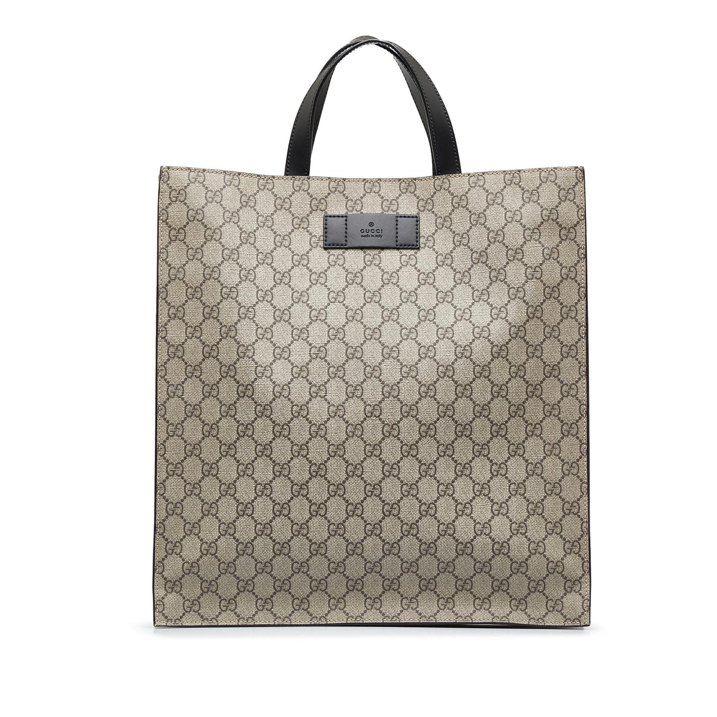 Gucci GG Supreme Convertible Soft SHG-2YpbxB Canvas Brown Tote Bag