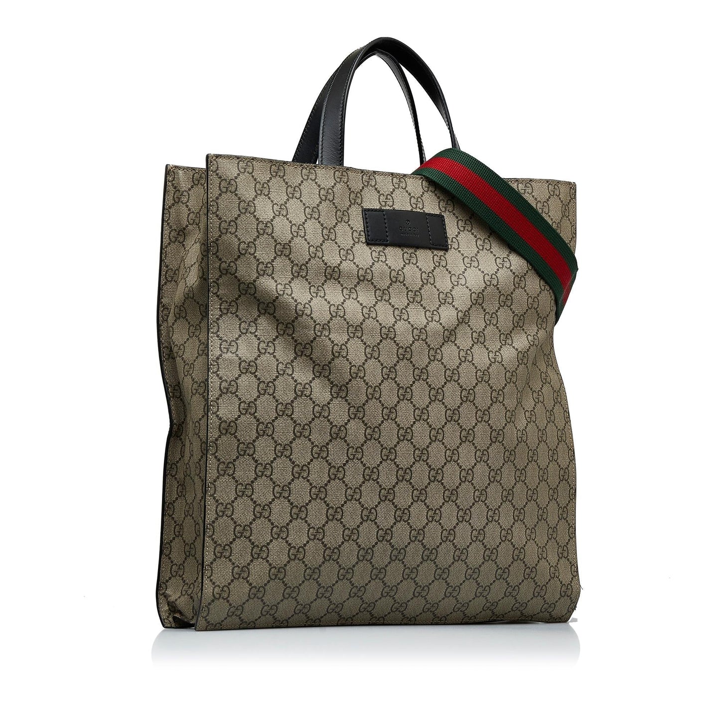 Gucci GG Supreme Convertible Soft SHG-W3x4zT Canvas Brown Tote Bag
