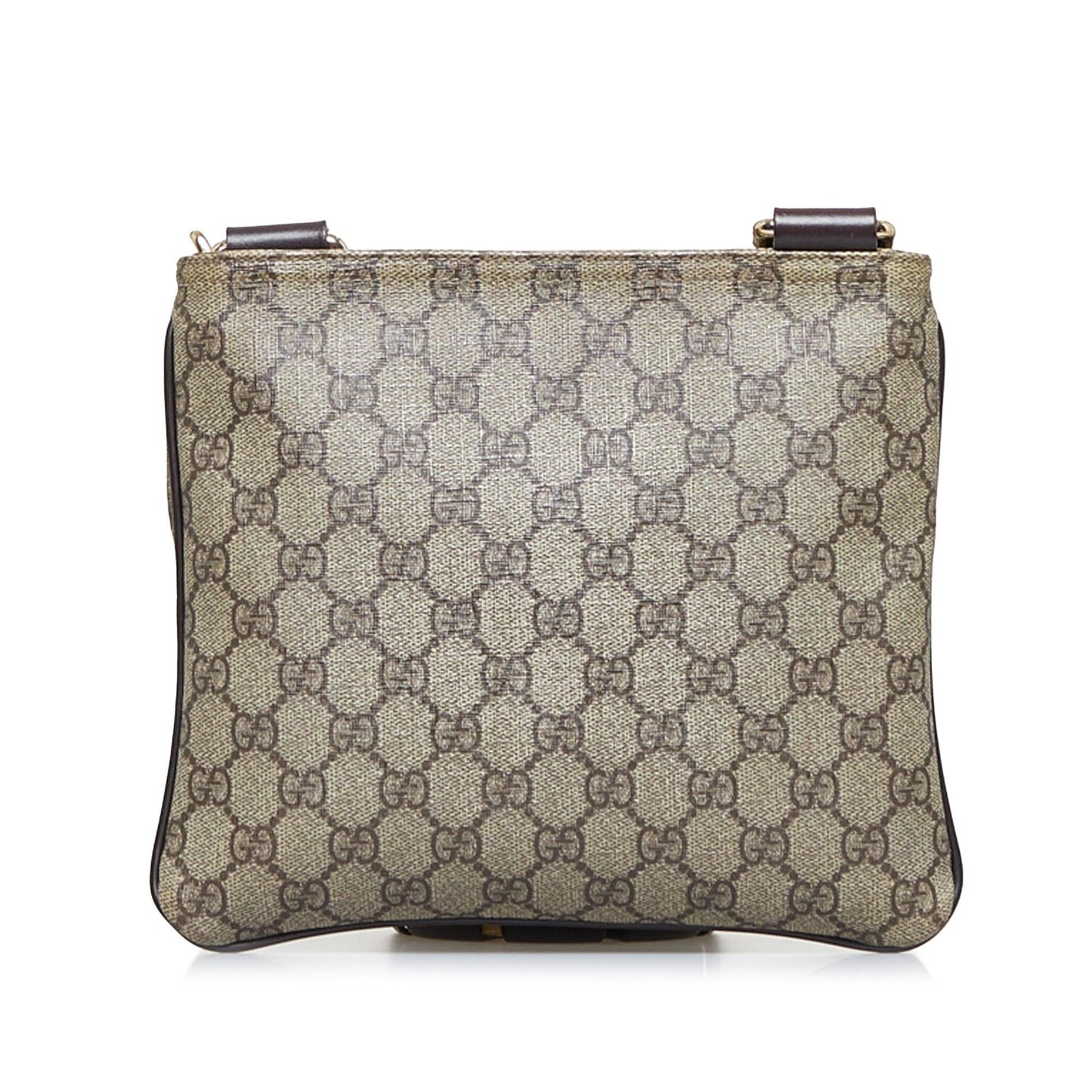 Gucci GG Supreme SHG-EGyLZ2 Canvas Brown Crossbody Bag