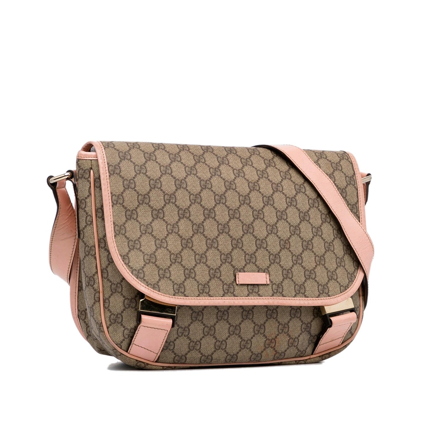 Gucci GG Supreme SHG-blAQvN Canvas Brown Crossbody Bag