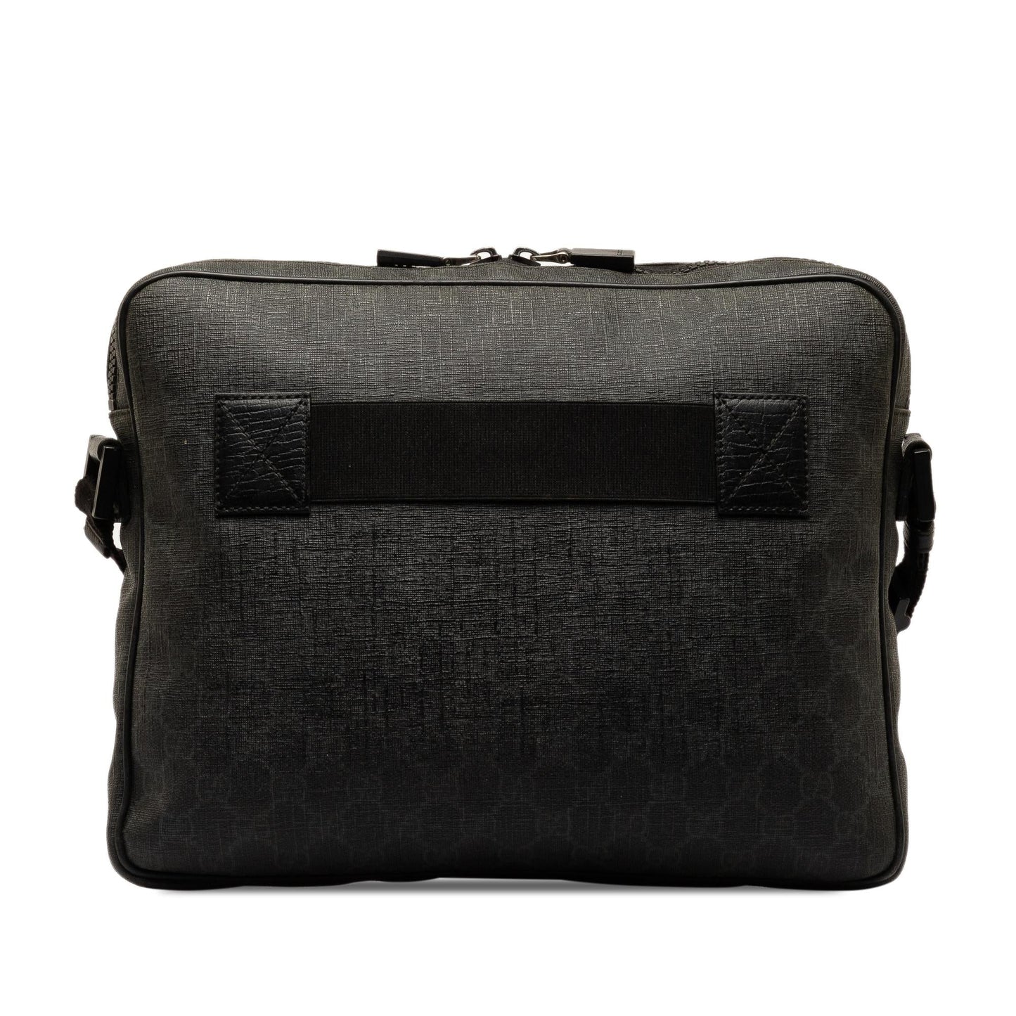 Gucci GG Supreme SHG-KnViiJ Canvas Calf Black Crossbody Bag