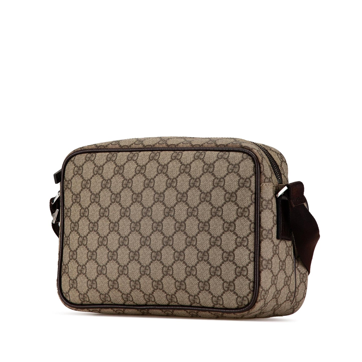 Gucci GG Supreme SHG-liEgwg Canvas Calf Brown Crossbody Bag