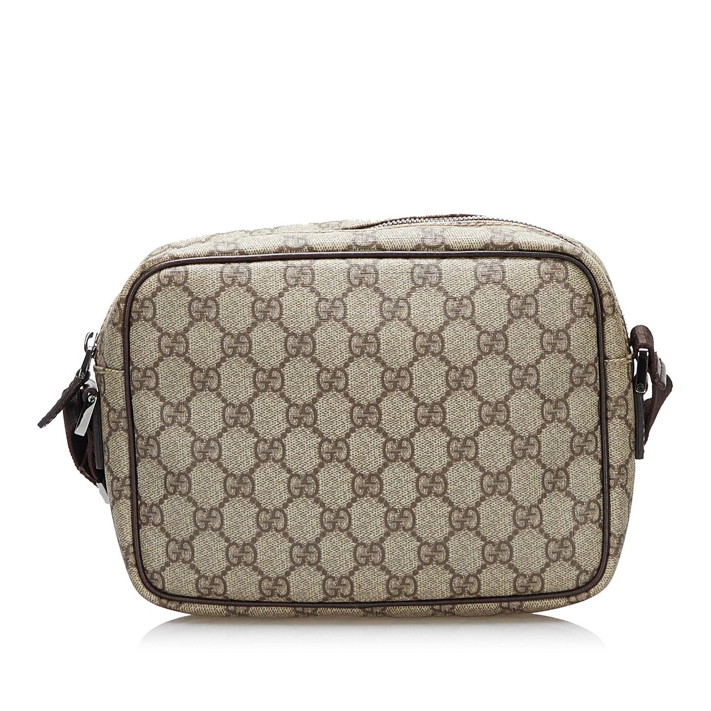 Gucci GG Supreme SHG-iUxwJz Canvas Brown Crossbody Bag