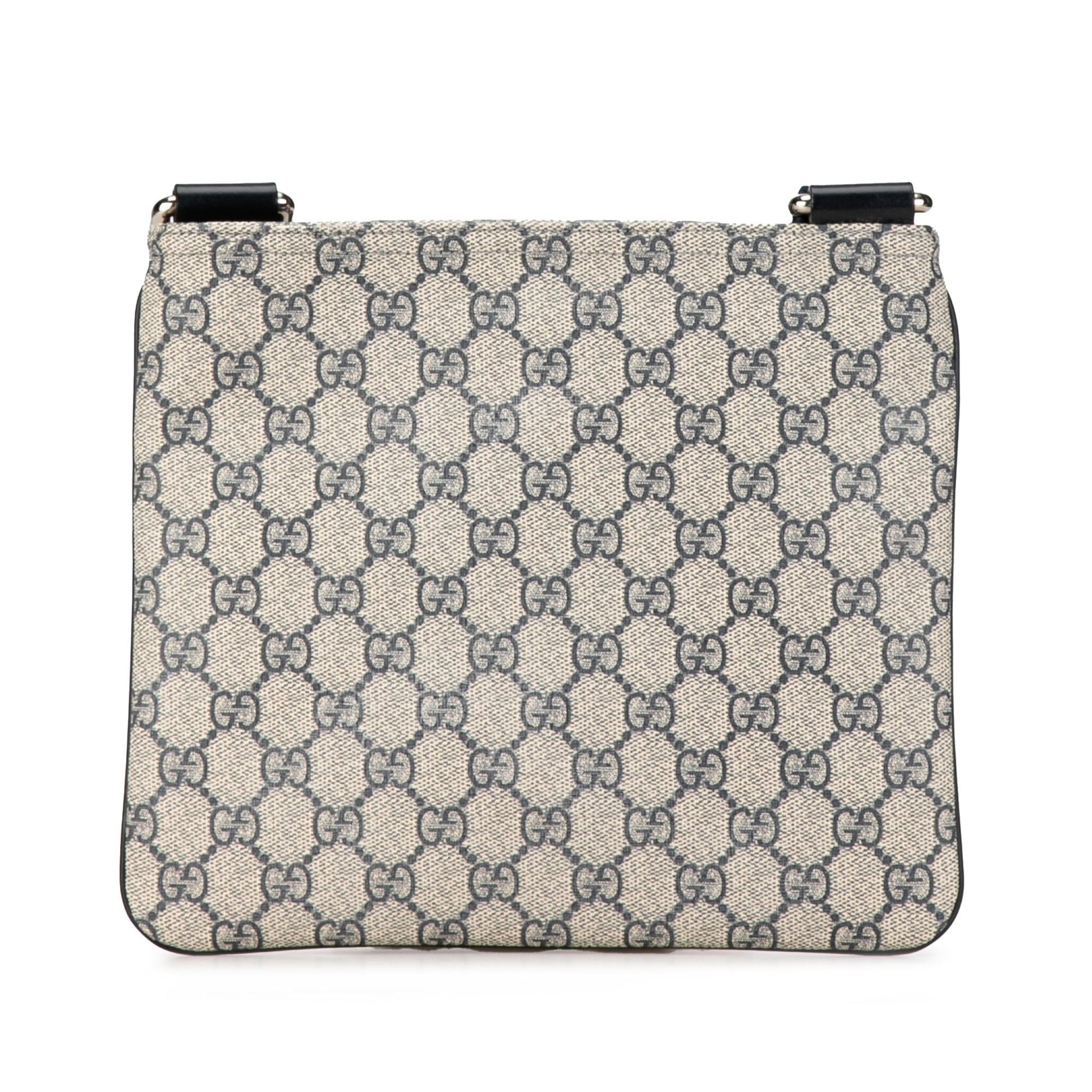 Gucci GG Supreme SHG-qMQoC0 Canvas Brown Crossbody Bag