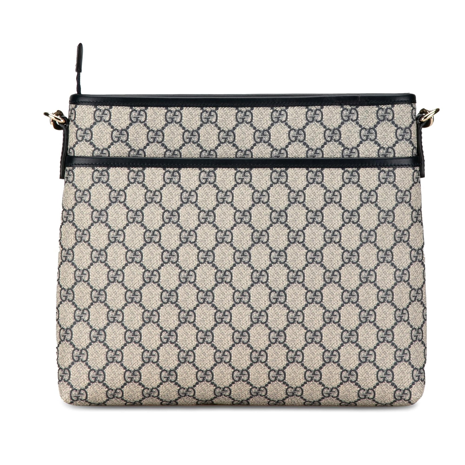 Gucci GG Supreme SHG-cJxOzh Canvas Calf Brown Crossbody Bag