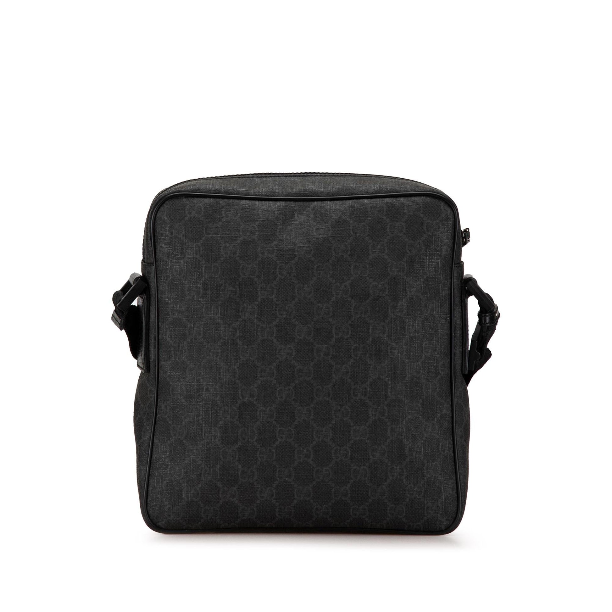Gucci GG Supreme SHG-DfvKDd Canvas Calf Black Crossbody Bag