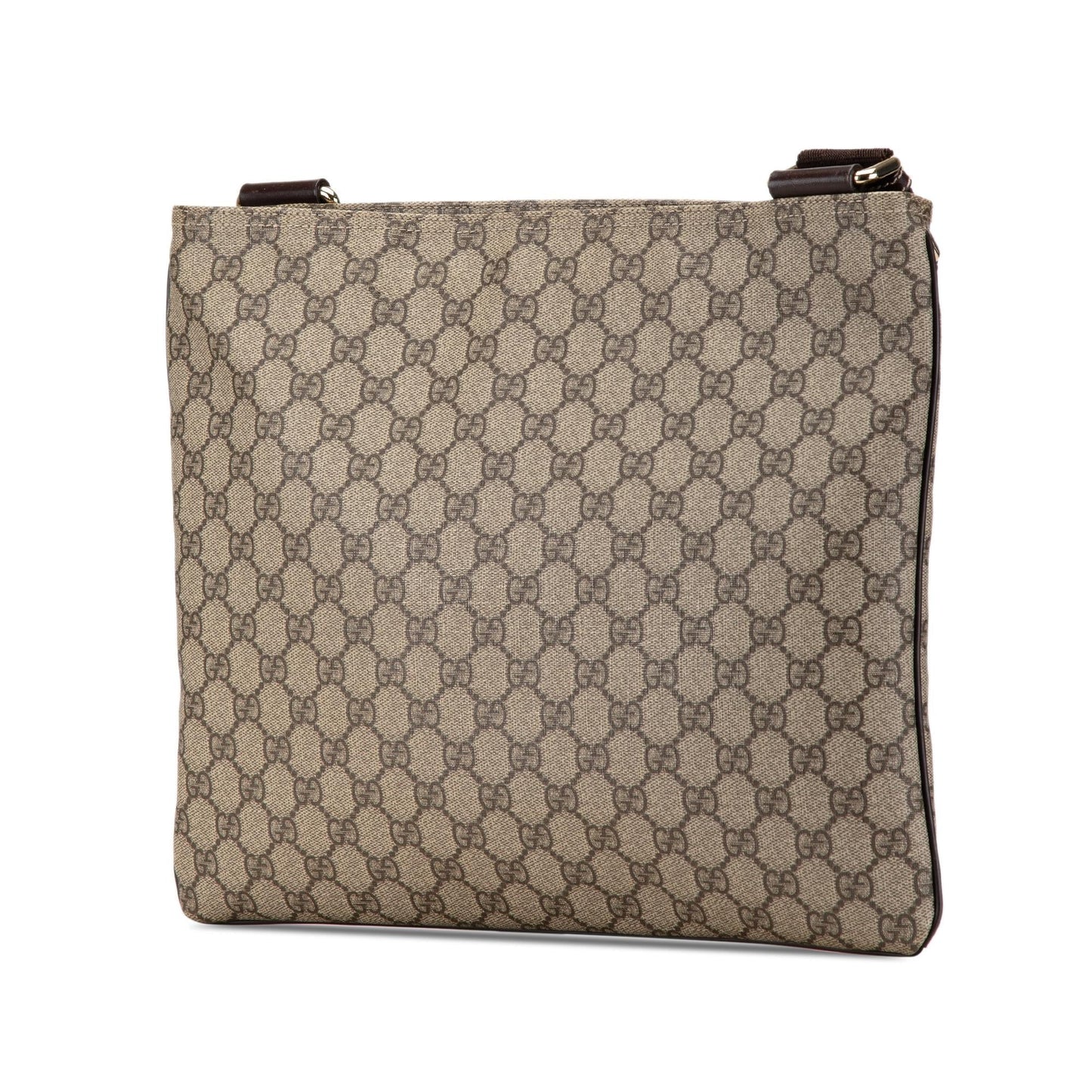 Gucci GG Supreme SHG-hzY70O Canvas Brown Crossbody Bag