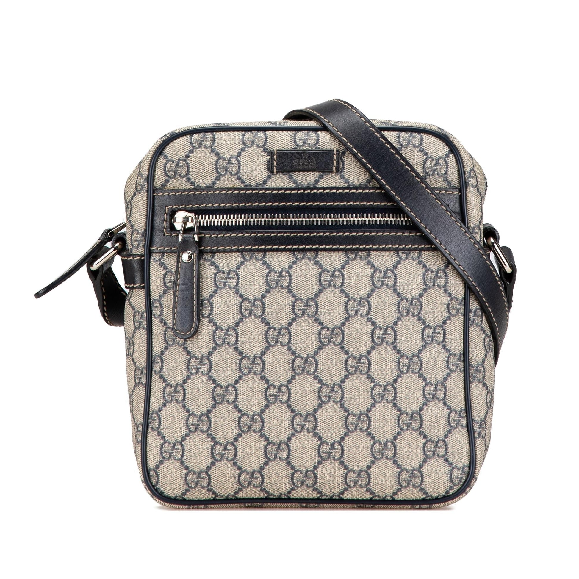Gucci GG Supreme Canvas Brown Crossbody Bag Crossbody 4