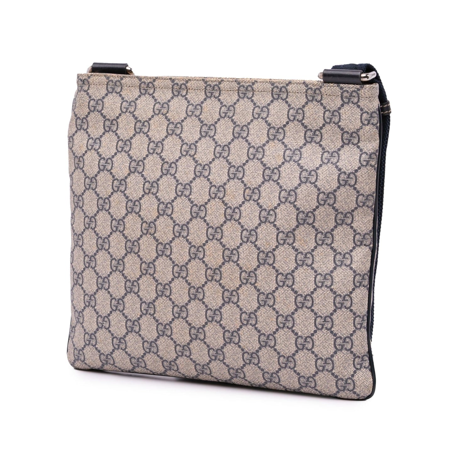 Gucci GG Supreme Canvas Calf Brown Crossbody Bag Crossbody 7