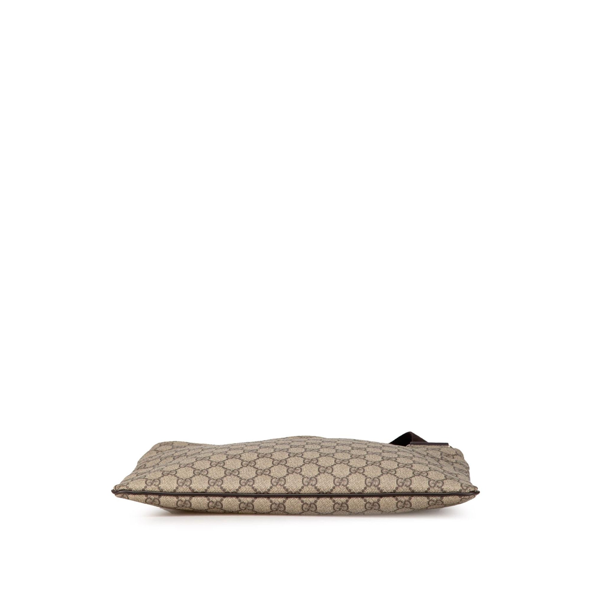 Gucci GG Supreme Canvas Brown Crossbody Bag Crossbody 13