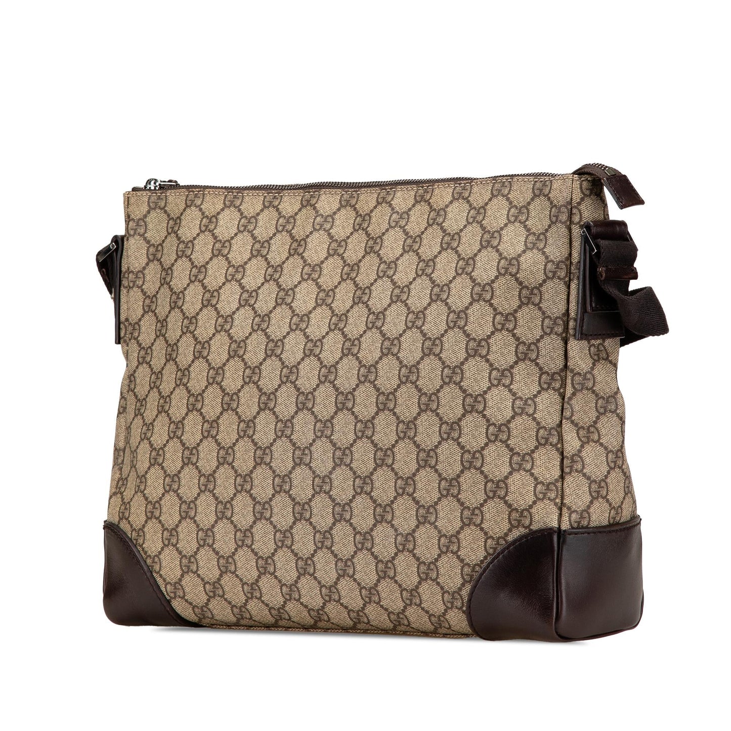 Gucci GG Supreme Canvas Brown Crossbody Bag Crossbody 16
