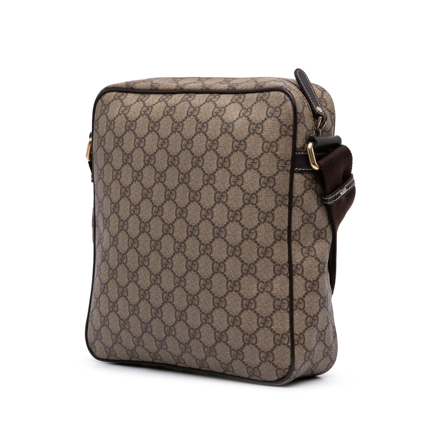 Gucci GG Supreme Canvas Brown Crossbody Bag Crossbody 20