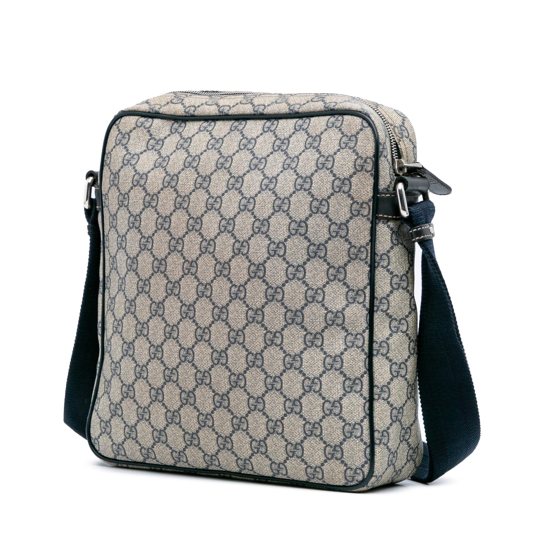 Gucci GG Supreme Canvas Brown Crossbody Bag Crossbody 27
