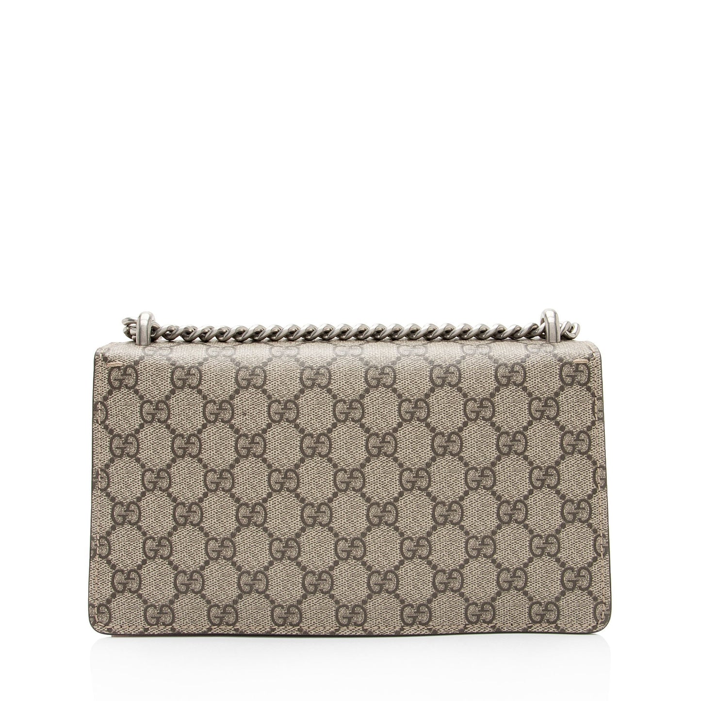 Gucci GG Supreme Crystal Dionysus SHF-ILehqS Canvas Suede Beige Red Crossbody Bag