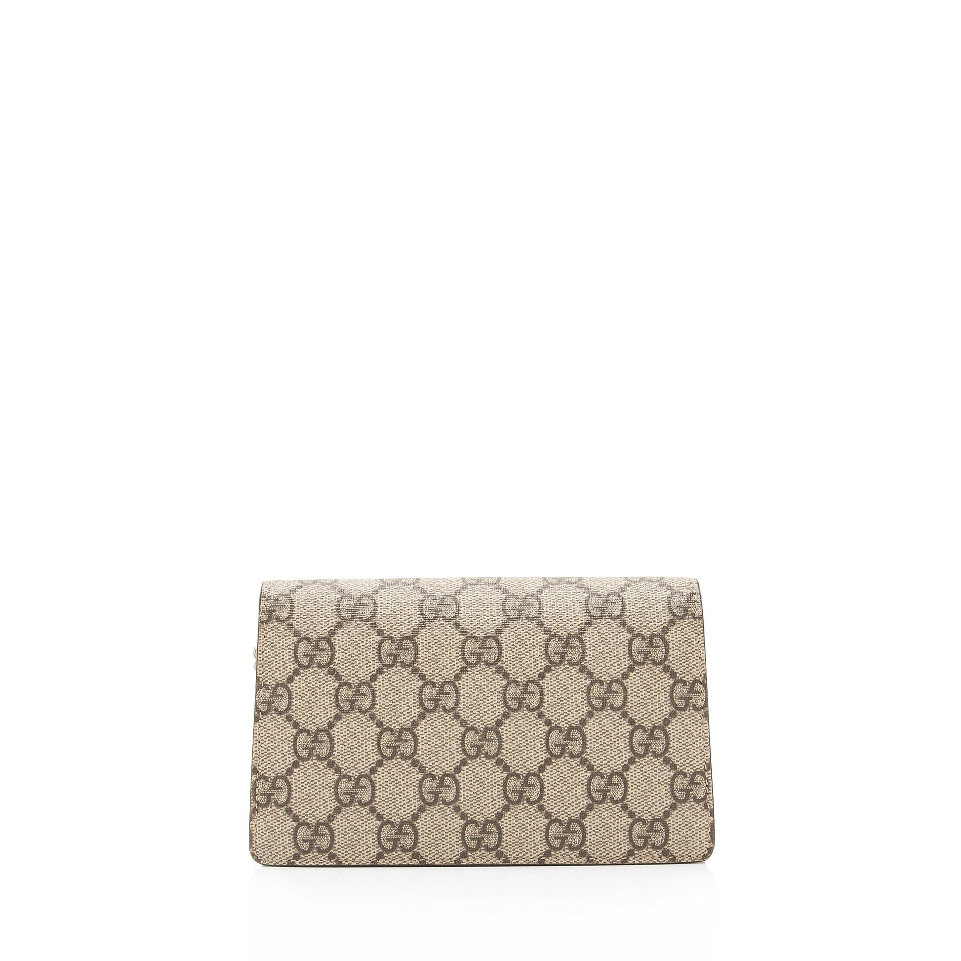 Gucci GG Supreme Dionysus Super SHF Canvas Suede Brown Mini Crossbody Bag