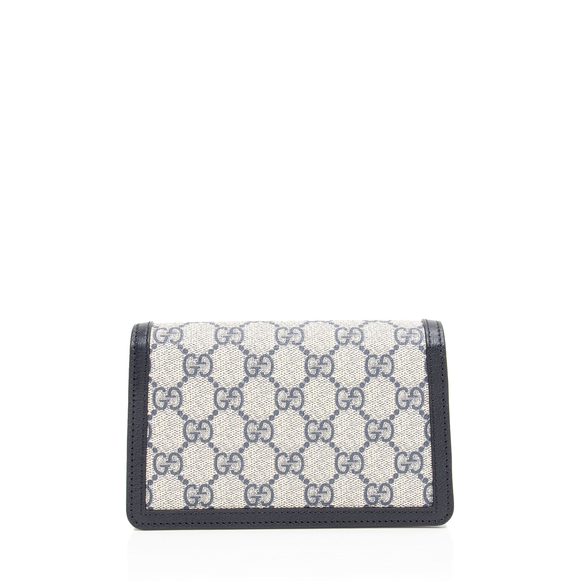Gucci GG Supreme Dionysus Super SHF-2RwGm5 Leather Canvas Beige Blue Crossbody Bag