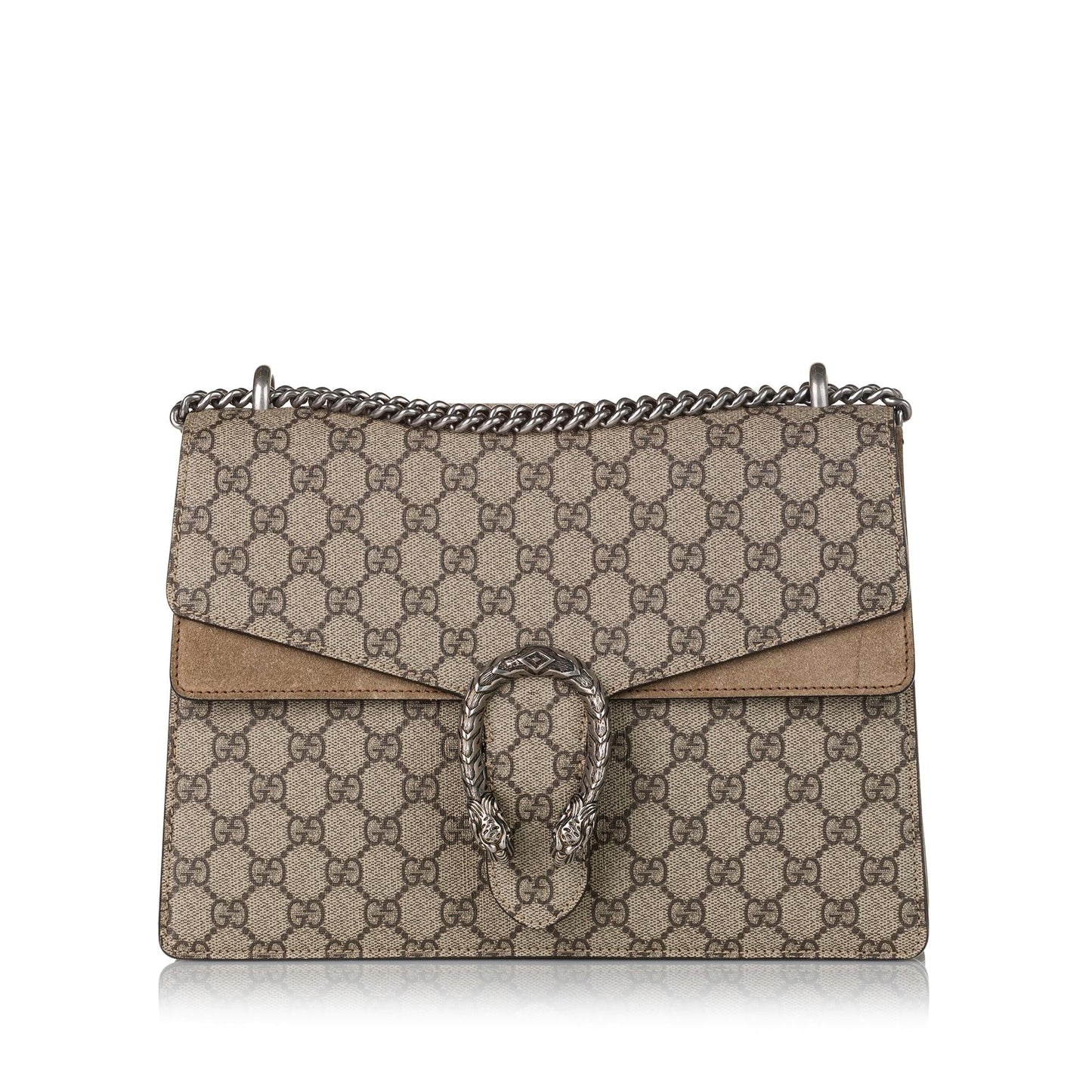 Gucci GG Supreme Dionysus SHG Canvas Brown Shoulder Bag Dionysus Shg