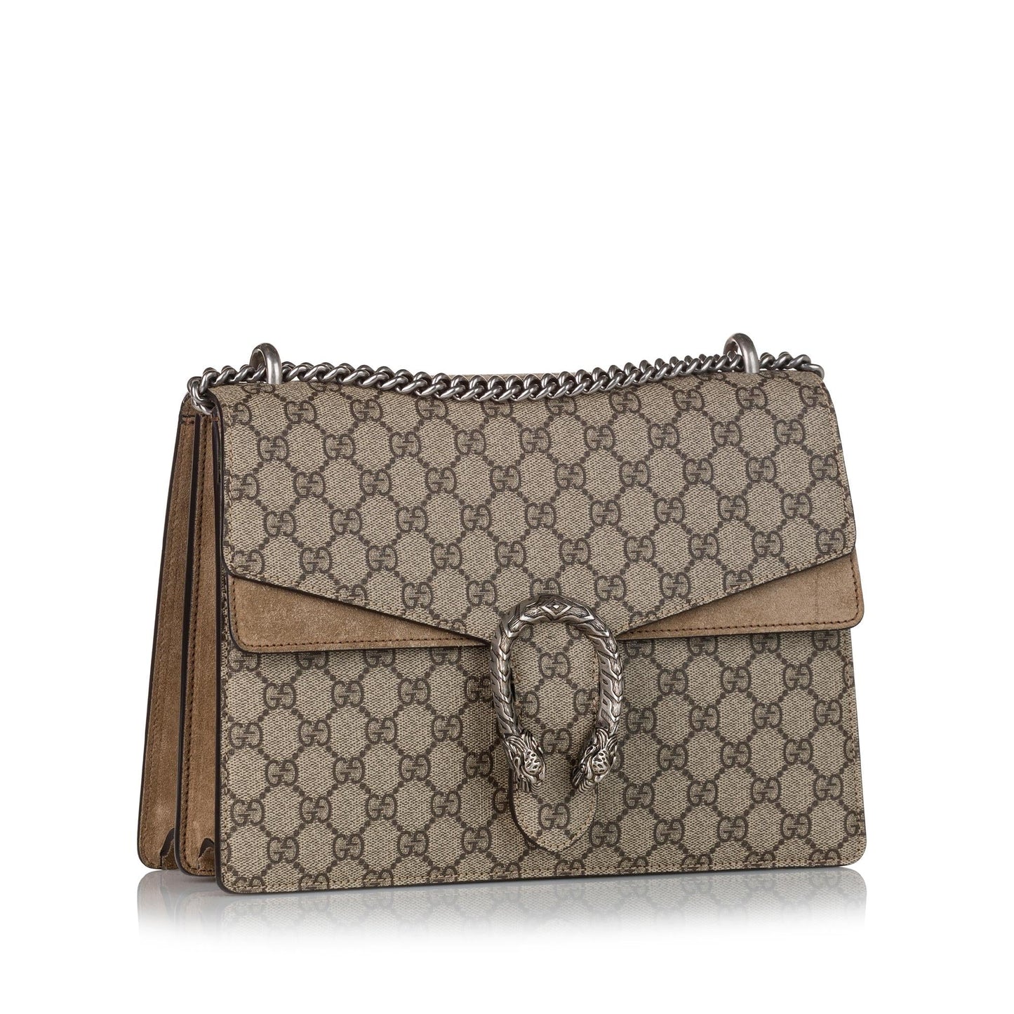 Gucci GG Supreme Dionysus SHG Canvas Brown Shoulder Bag Dionysus Shg