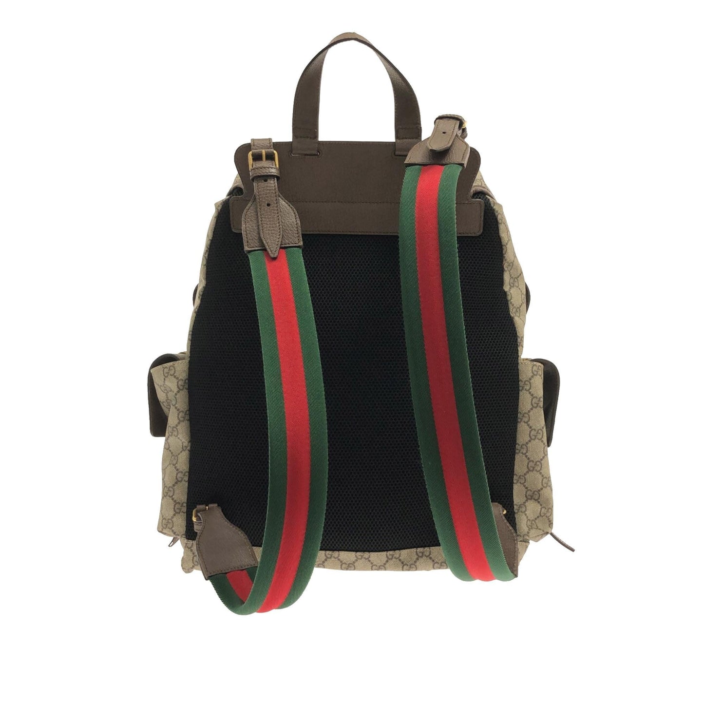Gucci GG Supreme Donald Duck Soft Canvas Brown Backpack