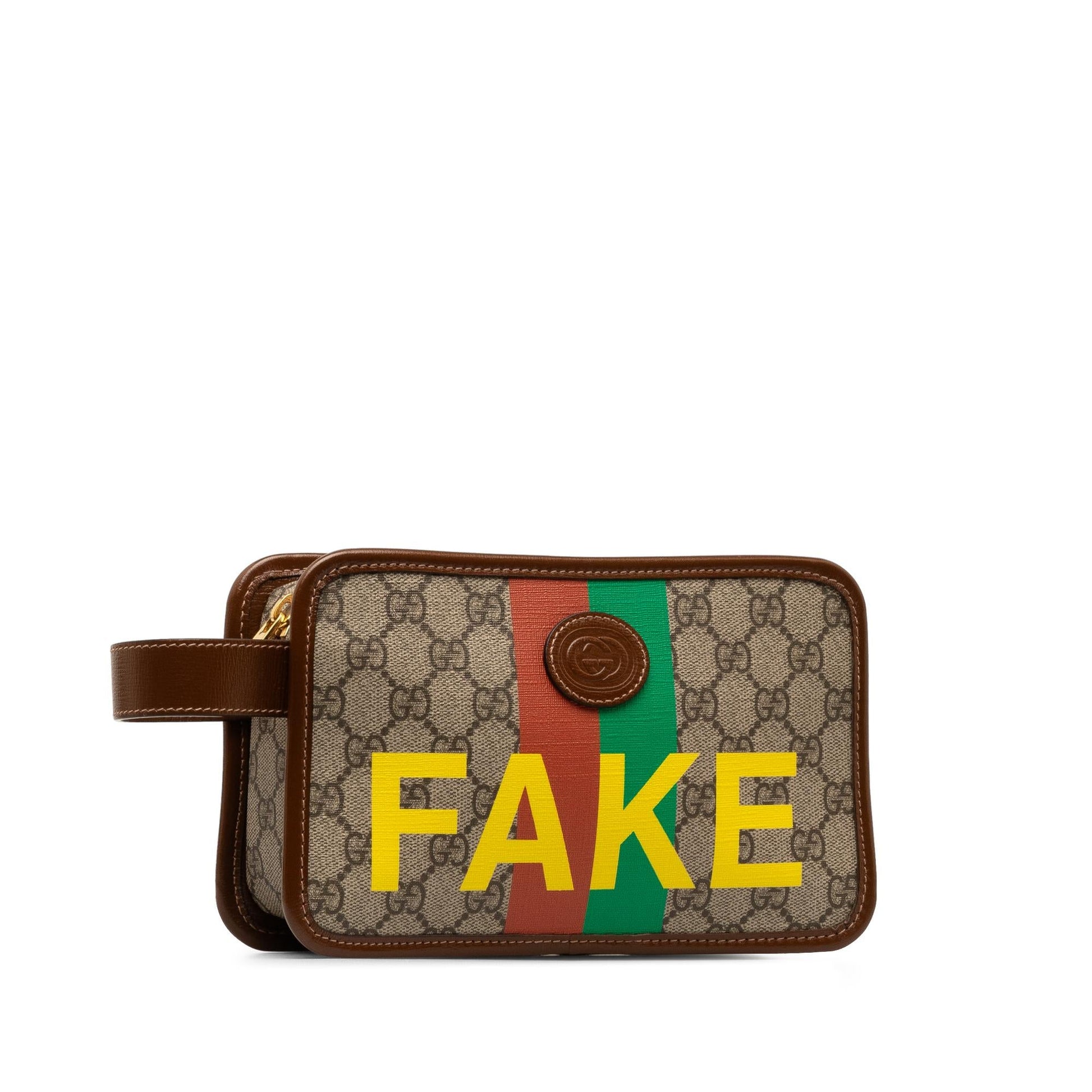 Gucci Supreme Fake Not Cosmetic Pouch Shg 01Esex Clutch Bag