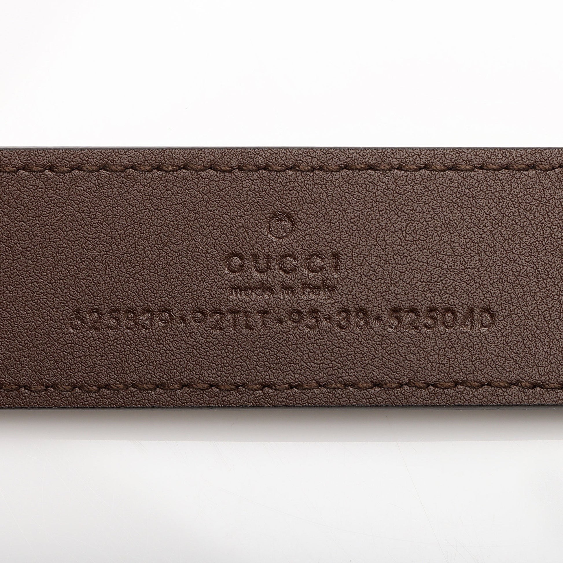Gucci GG Supreme GG Marmont Slim Leather Canvas Brown Beige Accessory