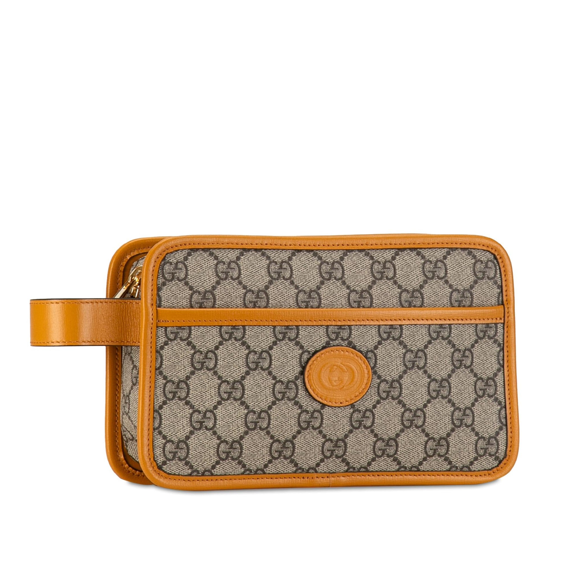 Gucci Supreme Interlocking Clutch Shg Yubklo Clutch Bag