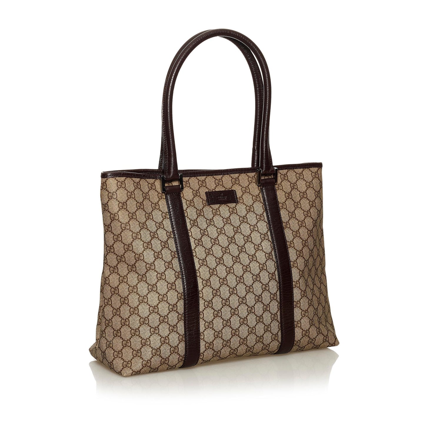 Gucci GG Supreme Joy SHG Canvas Black Grey Tote Bag