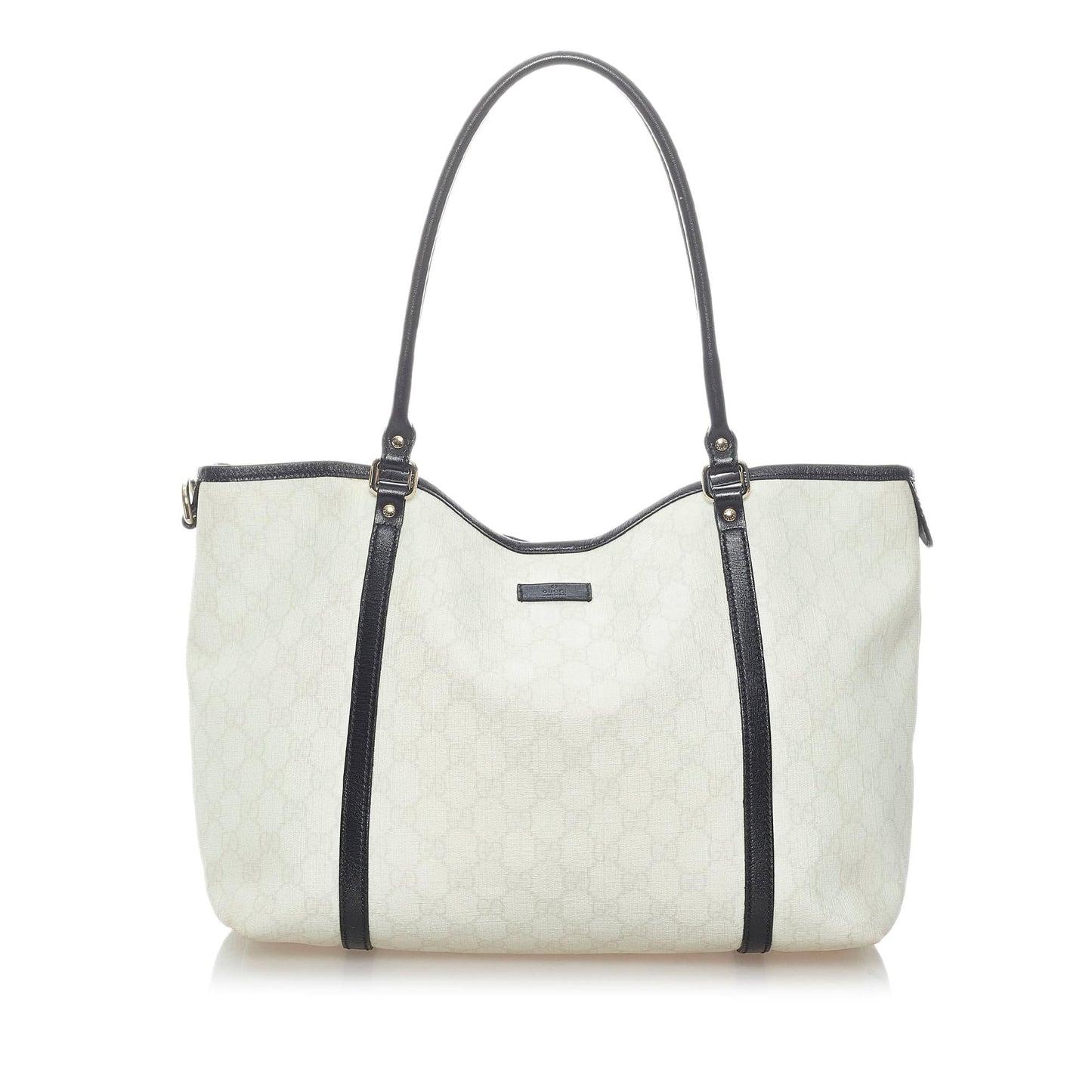 Gucci GG Supreme Joy SHG Canvas Black White Tote Bag