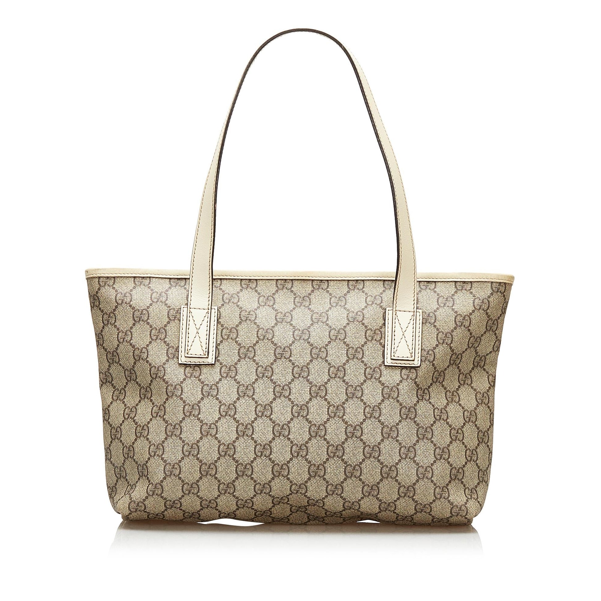 Gucci GG Supreme Joy SHG Canvas Brown Small Tote Bag Small Shg