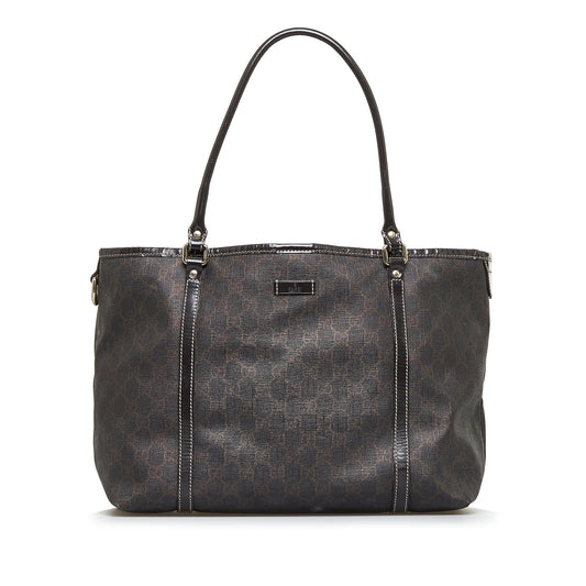 Gucci GG Supreme Joy SHG-ZND3Ma Canvas Brown Tote Bag