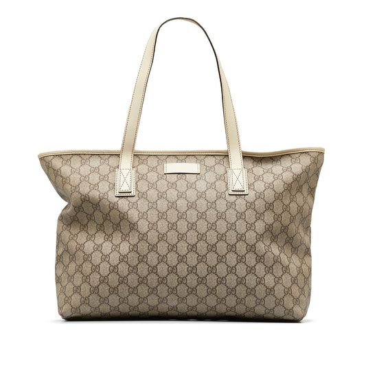 Gucci GG Supreme Joy SHG-ucsZJW Canvas Brown Tote Bag