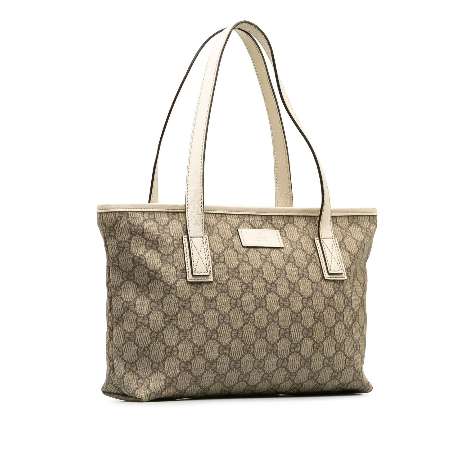 Gucci GG Supreme Joy SHG-Pukbp6 Canvas Calf Brown Tote Bag