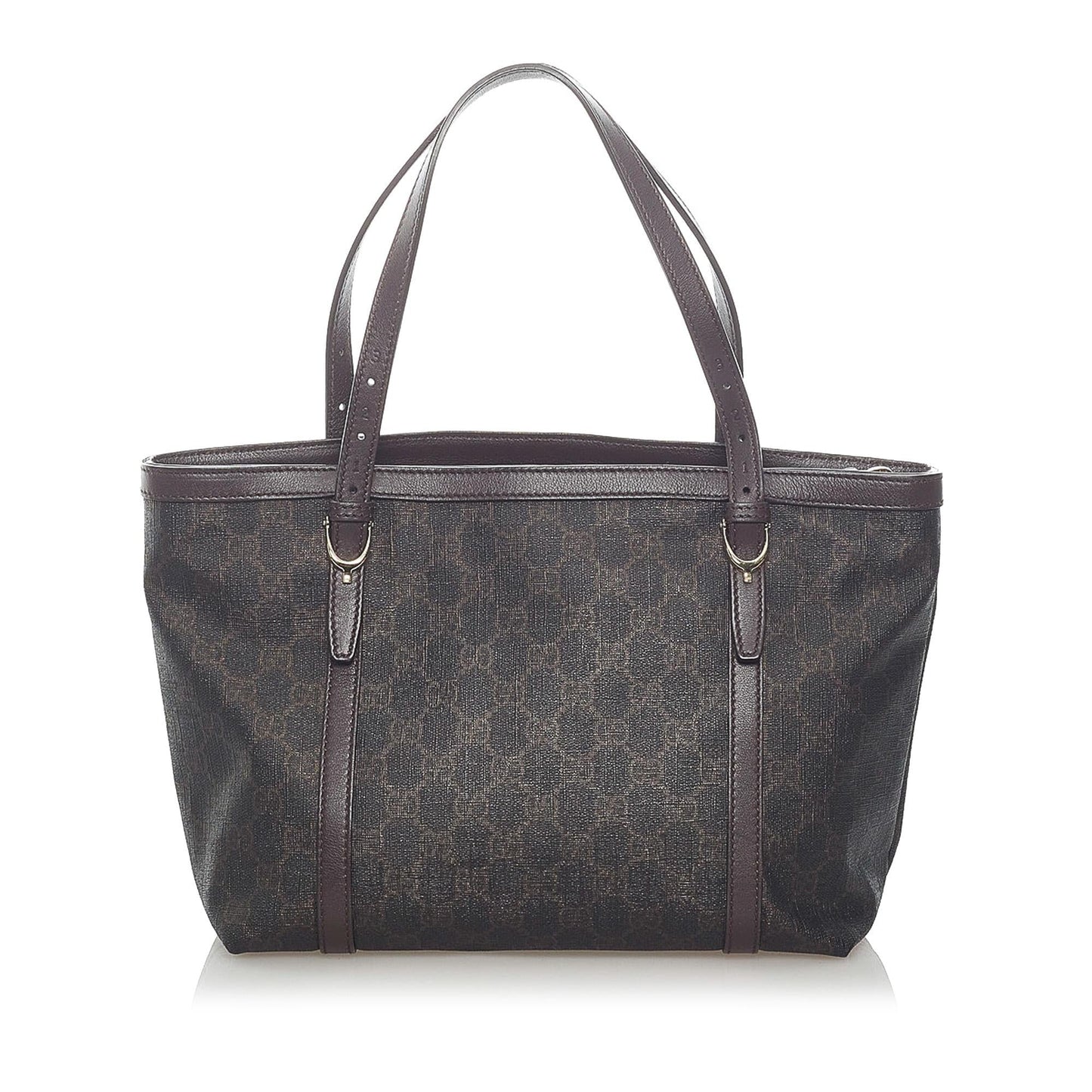 Gucci GG Supreme Nice SHG Canvas Brown Tote Bag