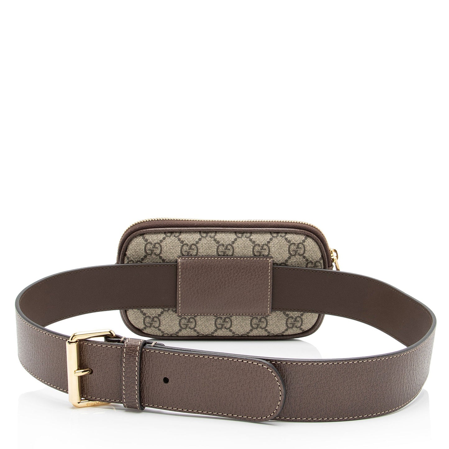 Gucci GG Supreme Ophidia Belt - Leather Canvas Nylon Brown Accessory Shf 0Ebsqg