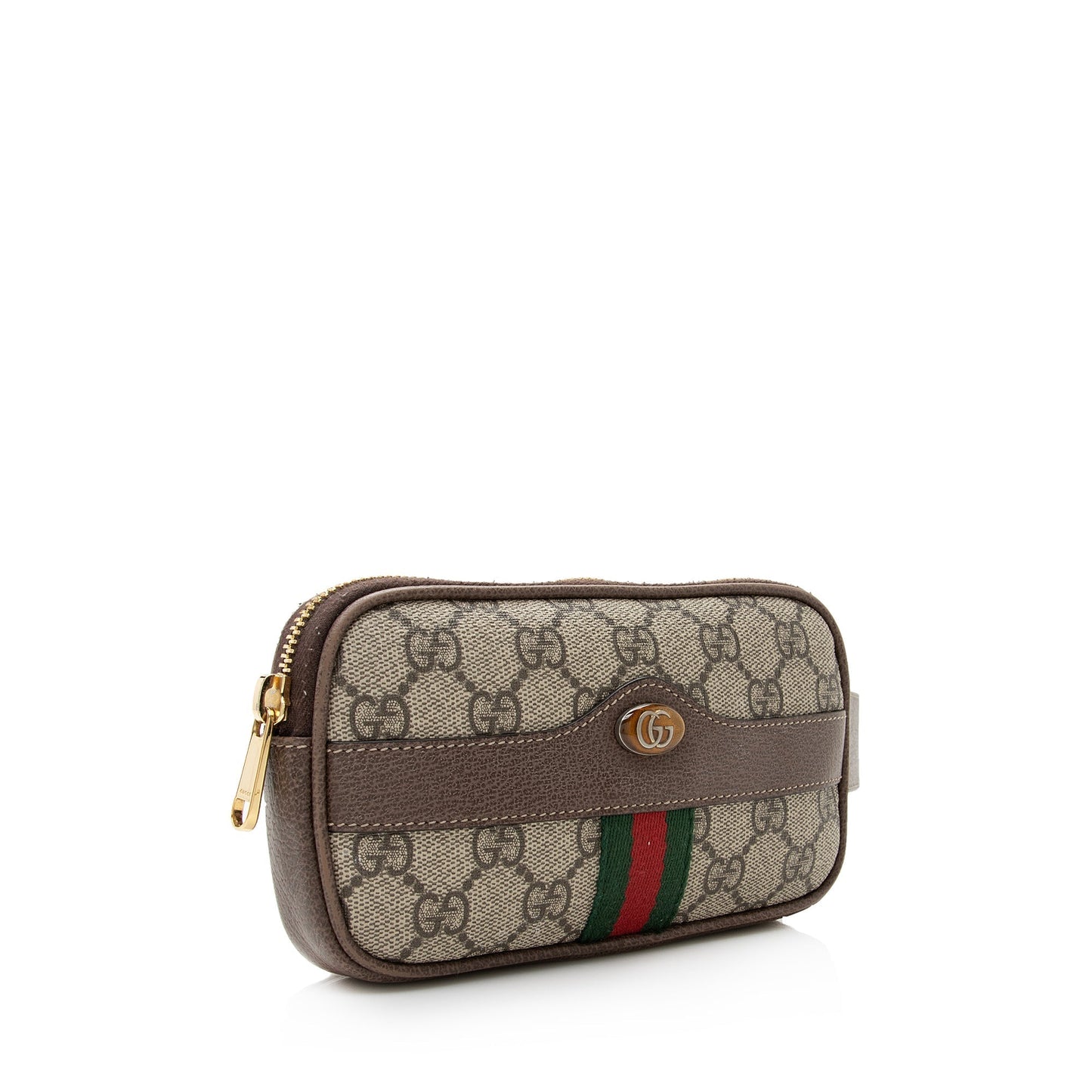 Gucci GG Supreme Ophidia Belt - Leather Canvas Nylon Brown Accessory 95 Shf