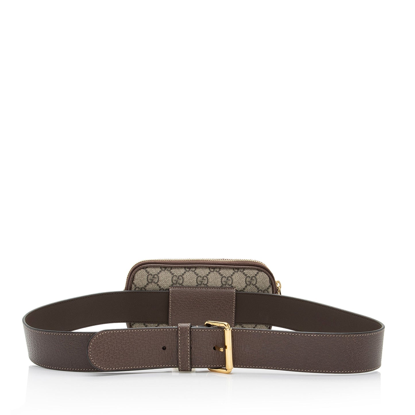Gucci GG Supreme Ophidia Belt - Leather Canvas Nylon Brown Accessory Shf Zhg7Fm